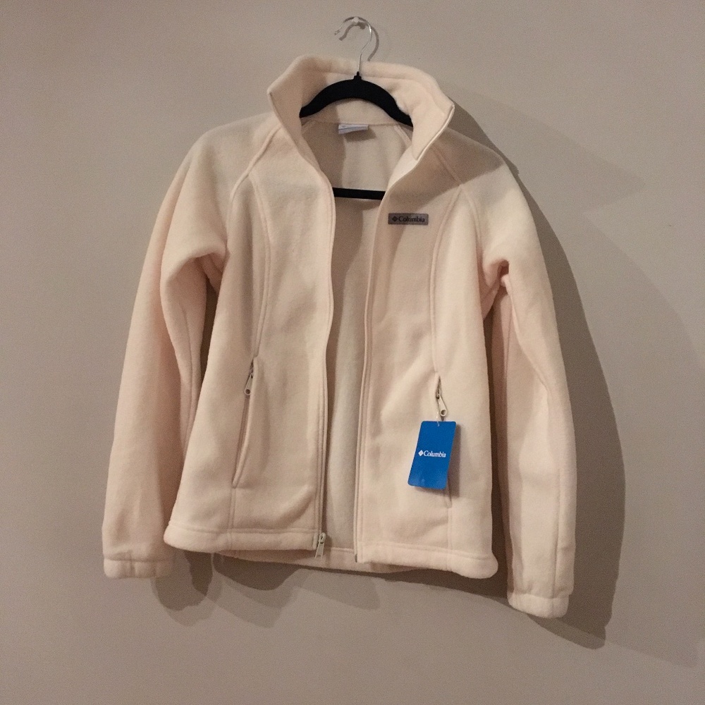 NWT Columbia beige fleece